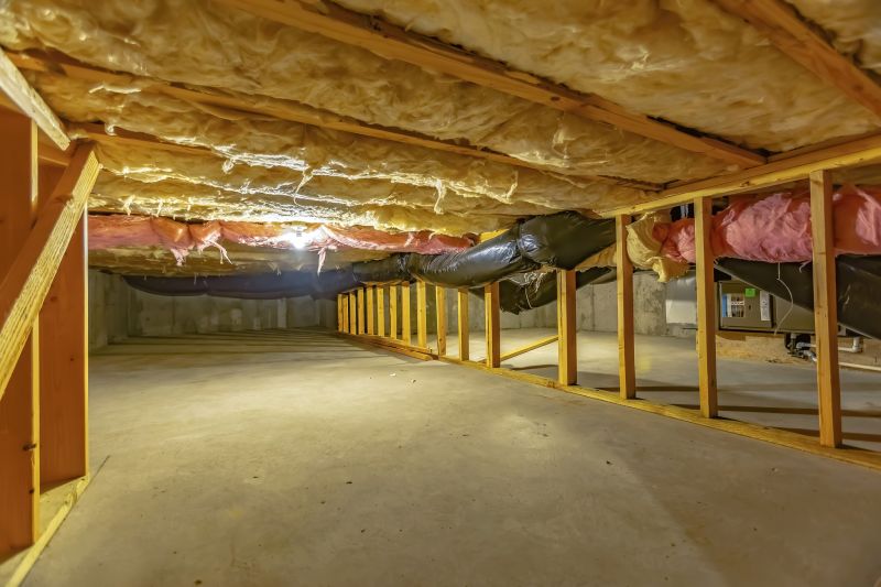 Encapsulated Crawlspace with Insulation